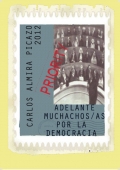 Portada de ADELANTES MUCHACHAS/OS, POR LA DEMOCRACIA