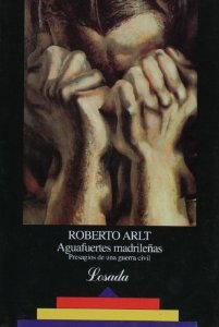 Portada del libro AGUAFUERTES MADRILEÑAS: PRESAGIOS DE UNA GUERRA CIVIL
