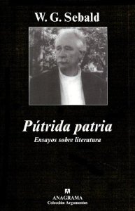 Portada del libro PÚTRIDA PATRIA. ENSAYOS SOBRE LITERATURA
