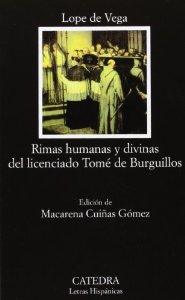 Portada del libro RIMAS HUMANAS Y DIVINAS DEL LICENCIADO TOMÉ DE BURGUILLOS