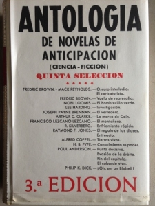 Portada de ANTOLOGÍA DE NOVELAS DE ANTICIPACIÓN 5