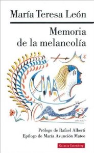 Portada del libro MEMORIA DE LA MELANCOLÍA