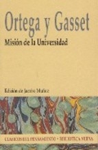 Portada del libro MISIÓN DE LA UNIVERSIDAD