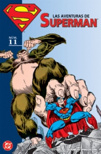 Portada de LAS AVENTURAS DE SUPERMAN Nº 11