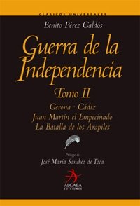 Portada de GUERRA DE LA INDEPENDENCIA, TOMO II
