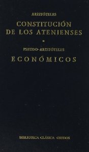 Portada del libro LA CONSTITUCIÓN DE LOS ATENIENSES - ECONÓMICOS