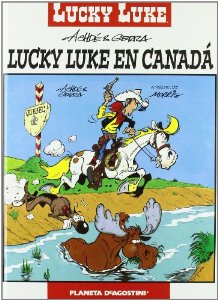 Portada del libro LUCKY LUKE EN CANADÁ 