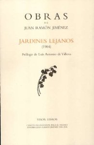 Portada de JARDINES LEJANOS (OBRAS JUAN RAMÓN JIMÉNEZ, III)