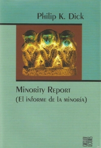 Portada de MINORITY REPORT