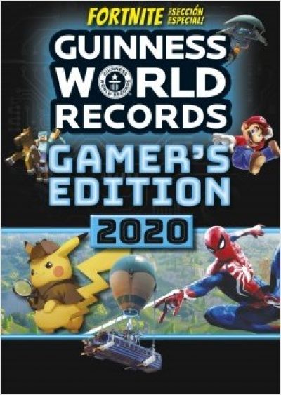 Portada del libro GUINNESS WORLD RECORDS 2020. Gamer s edition