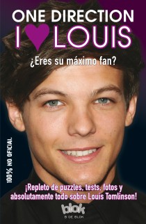 Portada del libro I LOVE LOUIS. One Direction