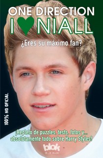 Portada del libro I LOVE NIALL. One Direction