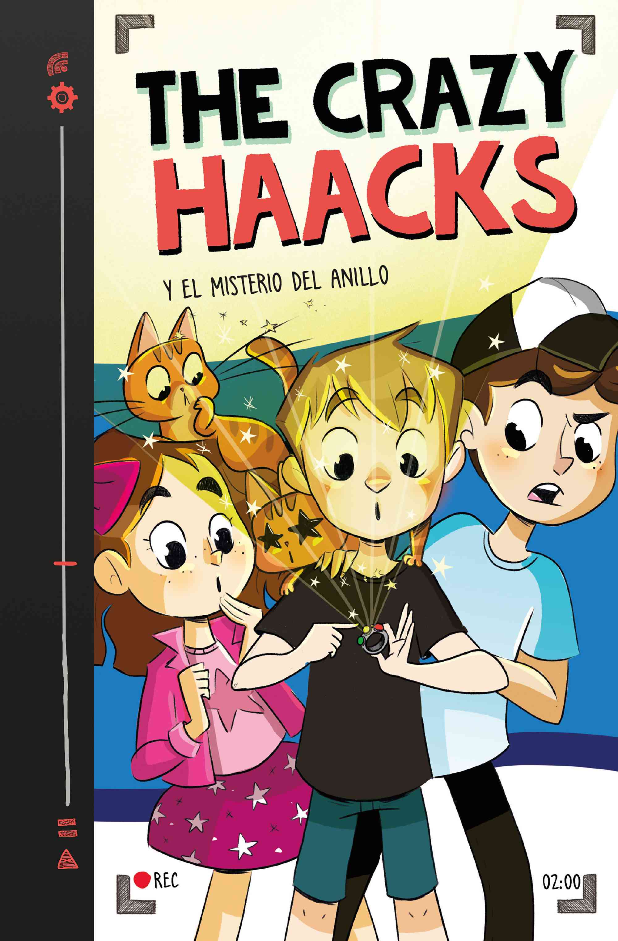 Portada del libro THE CRAZY HAACKS Y EL MISTERIO DEL ANILLO (Serie The Crazy Haacks 2)