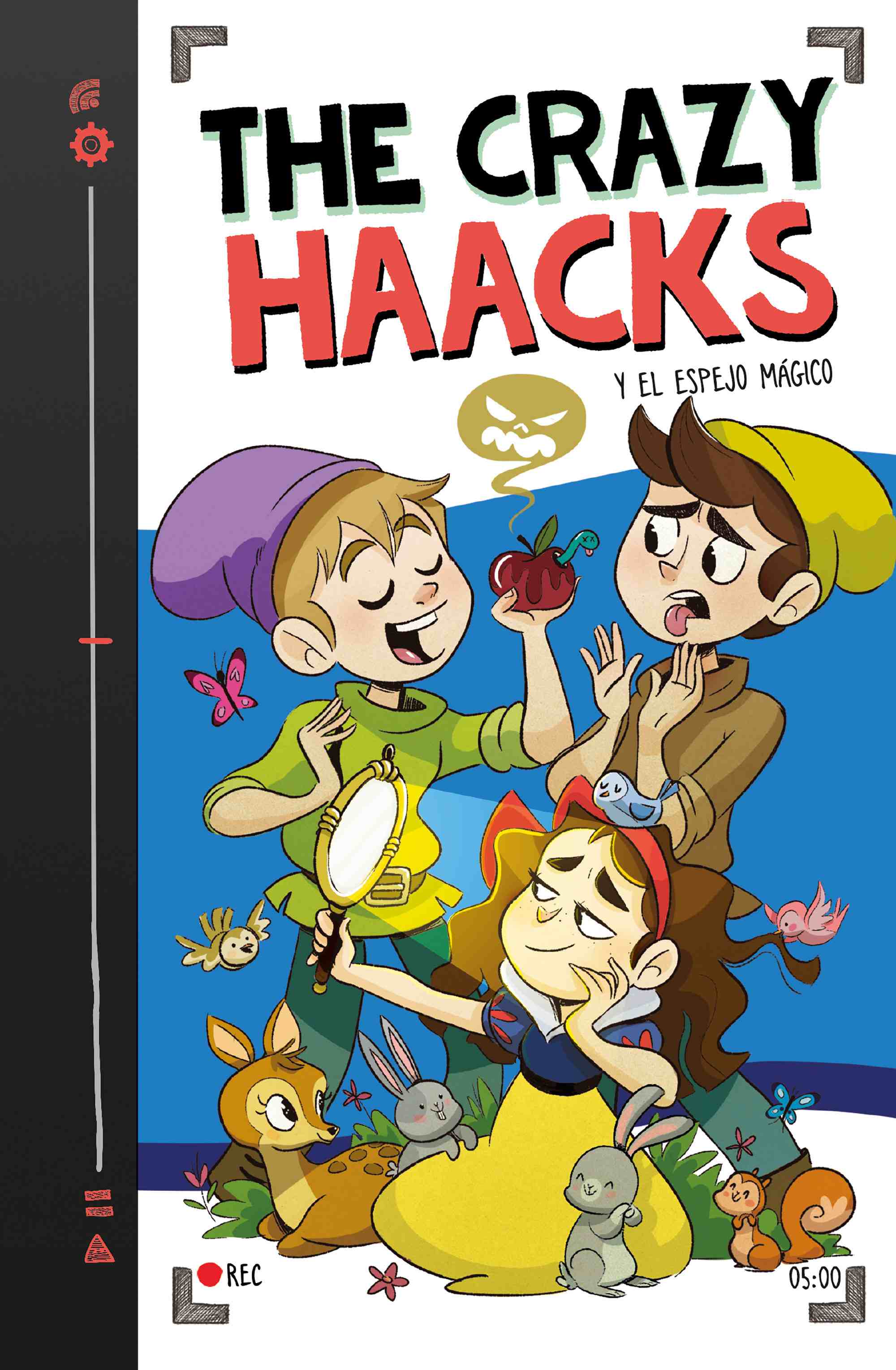 Portada del libro THE CRAZY HAACKS Y EL ESPEJO MAGICO (Serie The Crazy Haacks 5)