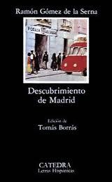 Portada del libro DESCUBRIMIENTO DE MADRID