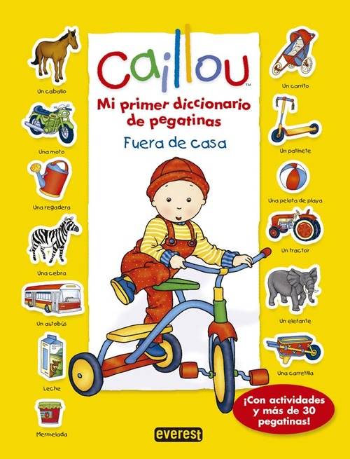 Portada del libro CAILLOU. FUERA DE CASA