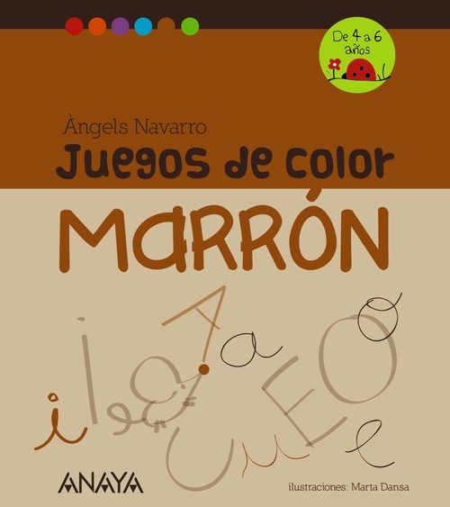 Portada de JUEGOS DE COLOR MARRÓN