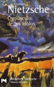 Portada del libro CREPÚSCULO DE LOS ÍDOLOS