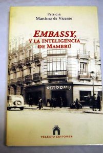 Portada del libro EMBASSY, Y LA INTELIGENCIA DE MAMBRÚ