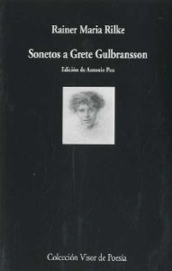 Portada del libro SONETOS A GRETE GULBRANSSON