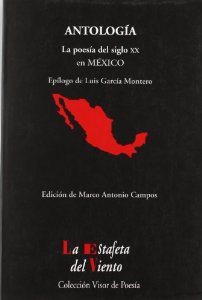 Portada del libro ANTOLOGÍA. LA POESÍA DEL SIGLO XX EN MÉXICO