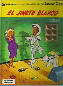 Portada del libro LUCKY LUKE: EL JINETE BLANCO 