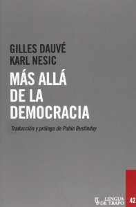 Portada del libro MÁS ALLÁ DE LA DEMOCRACIA
