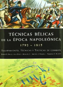 Portada del libro TÉCNICAS BÉLICAS DE LA ÉPOCA NAPOLEÓNICA