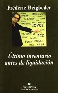 Portada del libro ÚLTIMO INVENTARIO ANTES DE LIQUIDACIÓN