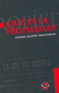 Portada del libro ¿QUÉ ES LA PROPIEDAD?