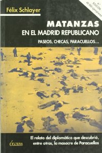 Portada del libro MATANZAS EN EL MADRID REPUBLICANO