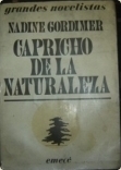 Portada del libro CAPRICHO DE LA NATURALEZA