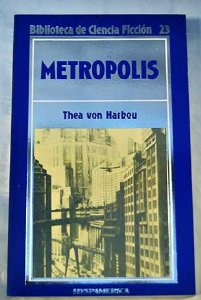 Portada del libro METRÓPOLIS