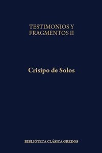 TESTIMONIOS Y FRAGMENTOS II
