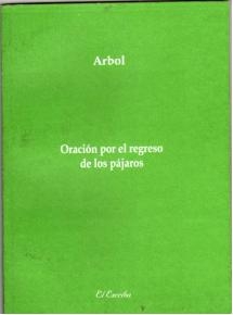 Portada del libro ORACIÓN POR EL REGRESO DE LOS PÁJAROS