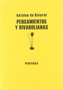 Portada de PENSAMIENTOS Y RIVAROLIANAS