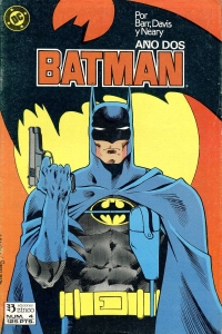 Portada del libro BATMAN: AÑO DOS