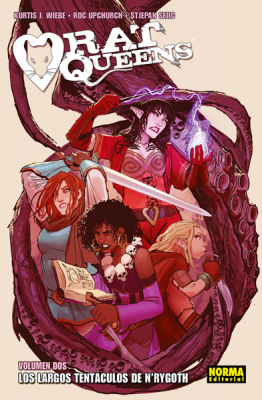 Portada del libro RAT QUEENS 2: LOS LARGOS TENTACULOS DE N´RYGOTH