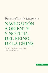 Portada del libro NAVEGACIÓN A ORIENTE Y NOTICIA DEL REINO DE LA CHINA