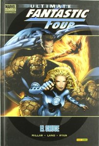 Portada de ULTIMATE FANTASTIC FOUR 3: EL CRUCE