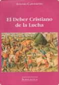 Portada de EL DEBER CRISTIANO DE LA LUCHA