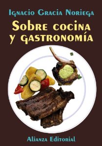 Portada de SOBRE COCINA Y GASTRONOMÍA