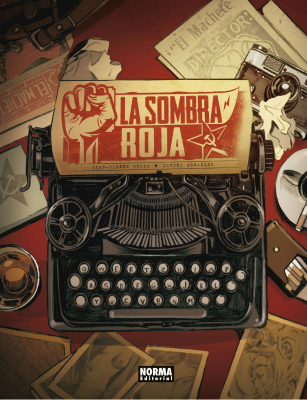 Portada del libro LA SOMBRA ROJA