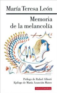 Portada de MEMORIA DE LA MELANCOLÍA