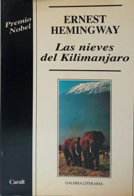 Portada de LAS NIEVES DEL KILIMANJARO Y OTROS RELATOS