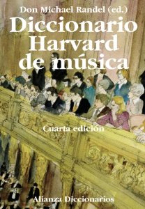 Portada de DICCIONARIO HARVARD DE MÚSICA