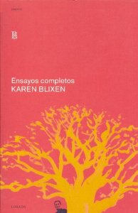 Portada del libro ENSAYOS COMPLETOS KAREN BLIXEN