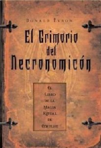 Portada de EL GRIMORIO DEL NECRONOMICÓN