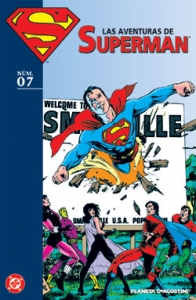 Portada del libro LAS AVENTURAS DE SUPERMAN Nº 7