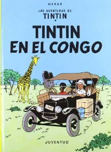 Portada de TINTÍN EN EL CONGO 
